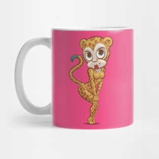 old timey Cheetah Mug